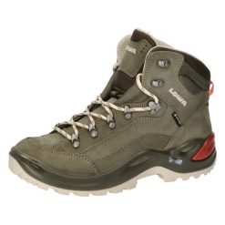 Buty trekkingowe damskie Lowa Renegade Mid Gtx. Zielone obuwie trekkingowe damskie Lowa. Za 761.45 zł.