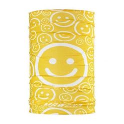 Wielofunkcyjny komin Mb Wear Smile. Żółte szaliki i kominy damskie MB WEAR, bez wzorów. Za 171.50 zł.
