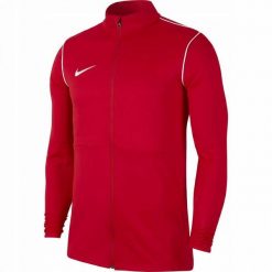 Męska Kurtka Dresowa Park 20 DriFIT. Czerwone kurtki męskie Nike, m, bez wzorów, z dresówki, sportowe, bez kaptura. Za 160.99 zł.