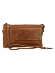 HIDE & STITCHES Skórzana torebka w kolorze jasnobrązowym - 20 x 12 x 4 cm rozmiar: onesize. Brązowe torebki klasyczne damskie HIDE & STITCHES, bez wzorów, z materiału, bez dodatków. Za 173.99 zł.