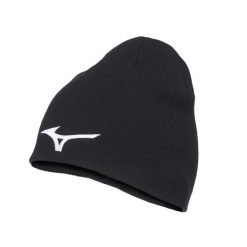Czapka Mizuno Promo Beanie. Niebieskie czapki męskie Mizuno, bez wzorów, sportowe. Za 118.50 zł.