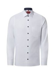 Finshley & Harding koszula biznesowa - Easy Care Mężczyźni Slim Fit Bawełna biały, 40. Białe koszule męskie Finshley & Harding, m, bez wzorów, z bawełny, bez kołnierzyka, bez ramiączek. Za 119.95 zł.