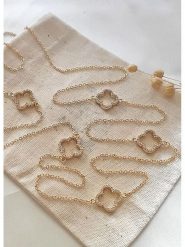 Atelier MIU Pozłacany naszyjnik z elementami ozdobnymi - dł. 80 cm rozmiar: onesize. Żółte naszyjniki damskie atelier MIU, pozłacane. Za 99.45 zł.