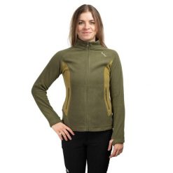 Bluza trekkingowa damska Naturehike Fleece CYY2441FS060. Zielone bluzy bez kaptura damskie NATUREHIKE. Za 199.99 zł.