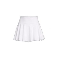 Damskie spódnico-spodenki Under Armour Motion. Białe szorty damskie Under Armour, bez wzorów, z materiału, eleganckie. Za 251.95 zł.