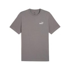 Puma Koszulka Ess Small No.1 Logo 68253579. Szare t-shirty sportowe męskie Puma, m, z bawełny, bez ramiączek. Za 101.20 zł.