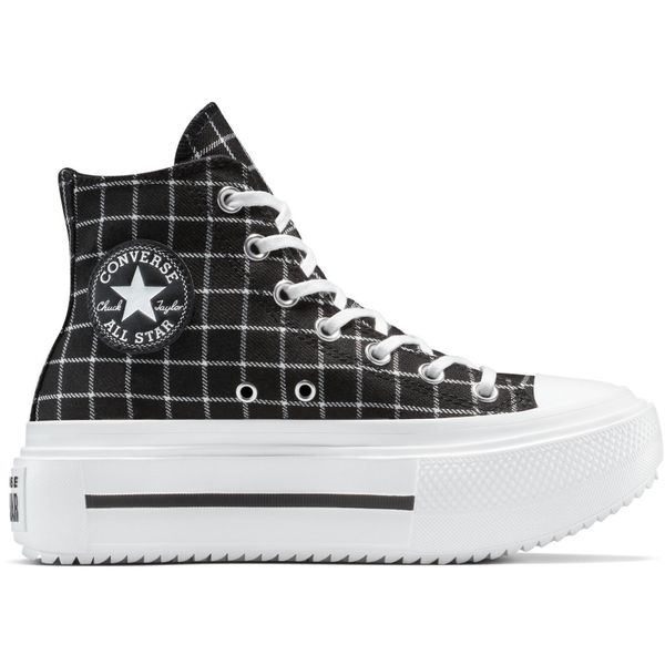 Buty sportowe damskie Converse Chuck Tlr As Lift Double Stack. Czarne buty sportowe na co dzień damskie Converse, bez wzorów. Za 590.00 zł.