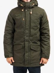 Kurtka ocieplana męska Fjallraven Singi Wool Padded Parka. Zielone kurtki męskie Fjällräven, na zimę, m, bez wzorów, z bawełny, bez kaptura. Za 1,655.49 zł.