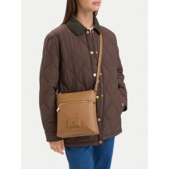 Torebka Beverly Hills Polo Club. Brązowe listonoszki damskie Beverly Hills Polo Club, bez wzorów, bez dodatków. Za 179.99 zł.