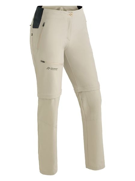 Maier Sports Spodnie funkcyjne "Latit" w kolorze beżowym rozmiar: 44. Brązowe spodnie dresowe damskie Maier Sports, z materiału, outdoorowe. Za 275.40 zł.