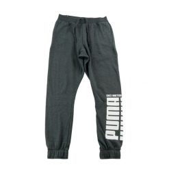 Second life - Spodnie dresowe męskie Puma Rebel Bold szare - Jak nowy. Szare spodnie sportowe męskie Puma, z dresówki. Za 63.86 zł.