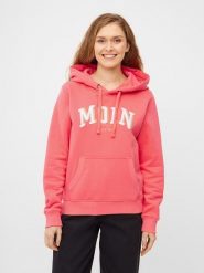 Derbe Bluza w kolorze łososiowym rozmiar: L. Różowe bluzy z kapturem damskie Derbe, l, z bawełny. Za 175.26 zł.