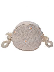 Clayre & Eef Torebka w kolorze szarym - Ø 15 cm rozmiar: onesize. Szare torebki klasyczne damskie Clayre & Eef, bez wzorów, z materiału, bez dodatków. Za 92.21 zł.