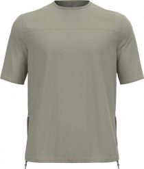 Koszulka rowerowa męska Odlo Explorer Cargo T-Shirt Crew Neck S/S. Szare t-shirty męskie Odlo, l, bez wzorów, z elastanu, bez kołnierzyka. Za 295.89 zł.
