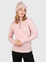 Brunotti Bluza polarowa "Misma" w kolorze jasnoróżowym rozmiar: XL. Różowe bluzy bez kaptura damskie BRUNOTTI, xl, z polaru. Za 83.62 zł.
