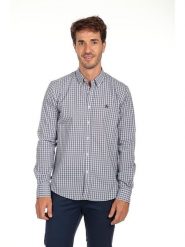 The Time of Bocha Koszula w kolorze niebieskim rozmiar: XL. Niebieskie koszule męskie The Time of Bocha, xl, bez wzorów, z bawełny, bez kołnierzyka, bez ramiączek. Za 113.63 zł.