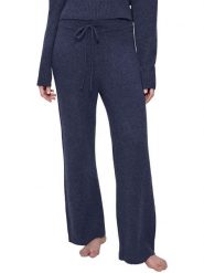 Triumph Spodnie w kolorze granatowym rozmiar: 46. Niebieskie spodnie materiałowe damskie Triumph, bez wzorów, z materiału, z podwyższonym stanem. Za 87.40 zł.