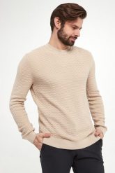 Sweter męski Wanjo JOOP!. Swetry męskie Joop!, l, bez wzorów, bez kołnierzyka. W wyprzedaży za 527.20 zł.