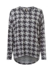 Soyaconcept® koszulka z długim rękawem - Biara Kobiety czarny, S. Czarne t-shirty damskie s, bez wzorów, z materiału, bez kołnierzyka. Za 119.95 zł.