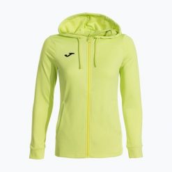Bluza tenisowa damska Joma Sculpture II Zip-Up Hoodie W. Zielone bluzy z kapturem damskie Joma, l, z elastanu. Za 169.99 zł.