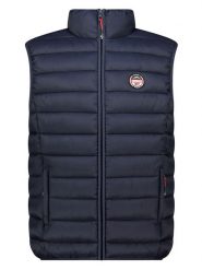Geographical Norway Kamizelka pikowana "Vamigo" w kolorze granatowym rozmiar: XXL. Niebieskie kamizelki męskie Geographical Norway, xxl. Za 138.38 zł.