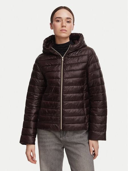 Marella Kurtka przejściowa Emme by Marella Oncia 2625486081 Brązowy ciemny Regular Fit. Brązowe kurtki damskie Marella, bez wzorów, z syntetyku, bez kaptura. Za 479.99 zł.