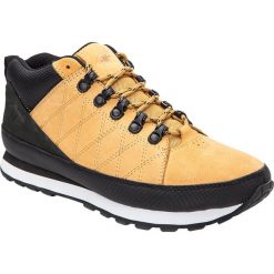 Buty trekkingowe męskie OBMH202Z - beż miodowy. Pomarańczowe buty trekkingowe męskie 4f, na jesień, z gumy, bez zapięcia, trekkingowe. W wyprzedaży za 129.99 zł.