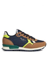 Pepe Jeans Sneakersy PBS30576 Brązowy. Brązowe buty sportowe chłopięce Pepe Jeans, z jeansu, bez zapięcia. Za 549.99 zł.