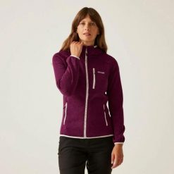 Bluza damska z kapturem Regatta Newhill II. Czerwone bluzy z kapturem damskie Regatta, m, z dzianiny. Za 211.00 zł.