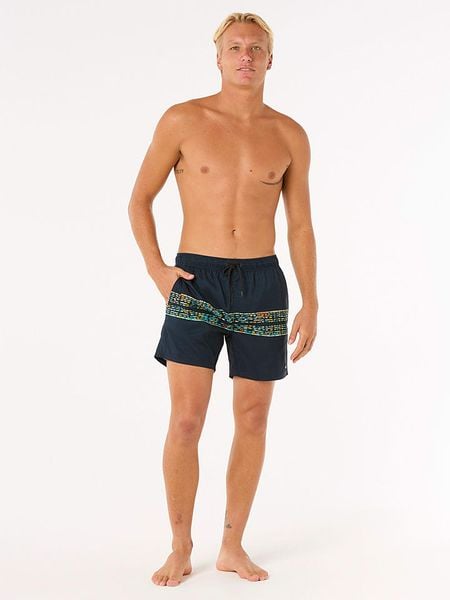 Rip Curl Szorty kąpielowe "Framed Volley Update" w kolorze granatowym rozmiar: L. Niebieskie szorty sportowe męskie Rip Curl, l, z materiału, outdoorowe. Za 113.90 zł.
