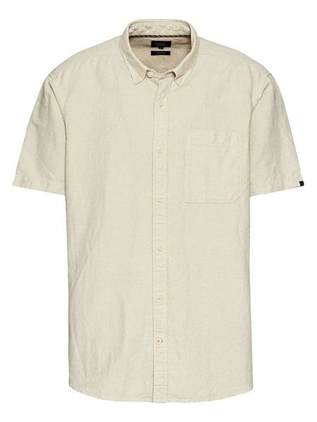 Camel Active Koszula - Regular fit - w kolorze beżowym rozmiar: L. Brązowe koszule męskie Camel Active, l, bez wzorów, bez kołnierzyka, bez ramiączek. Za 153.34 zł.