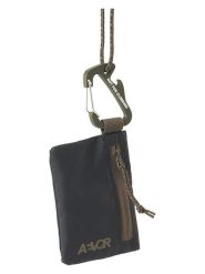 AEVOR Portfel "Explore" w kolorze oliwkowym - 11 x 8 x 1 cm rozmiar: onesize. Brązowe portfele męskie AEVOR, bez wzorów, z materiału. Za 34.99 zł.