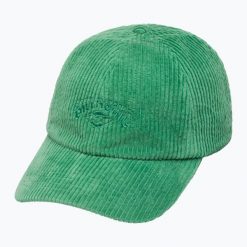 Czapka z daszkiem damska Billabong Essential Cord. Zielone czapki z daszkiem damskie Billabong, bez wzorów, z bawełny. Za 99.99 zł.
