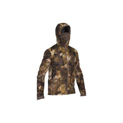 Kurtka myśliwska Respi 900 camo. Brązowe kurtki męskie SOLOGNAC, s, bez wzorów, z elastanu. Za 249.99 zł.