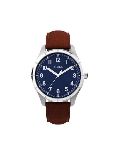 Timex Zegarek Main Street TW2Y16200 Brązowy. Brązowe, analogowe zegarki męskie Timex. Za 319.99 zł.