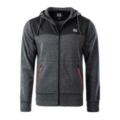 Męska Bluza Polarowa Cross The Line Sarin. Czarne bluzy z kapturem męskie IQ, na zimę, m, z bawełny. Za 189.58 zł.