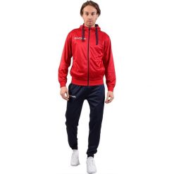 Kurtka polarowa Givova King. Czerwone kurtki męskie Givova, m, bez wzorów, z dresówki, sportowe, bez kaptura. Za 230.00 zł.