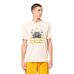 Koszulka Męska Oakley KEK T-Shirt. Brązowe t-shirty męskie Oakley, m, bez wzorów, bez kołnierzyka. Za 137.99 zł.