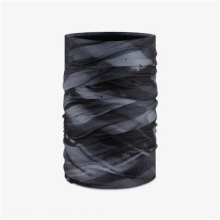 Komin na szyję - Bandana BUFF Polar Reversible Raft. Szare szaliki męskie Buff, na jesień, bez wzorów, z elastanu. Za 149.90 zł.