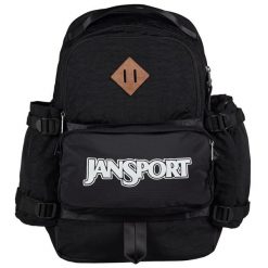 Plecak Jansport Seattle Pack Black EK0A5BJZN551. Czarne plecaki damskie JanSport, bez wzorów, z materiału, młodzieżowe. Za 299.99 zł.