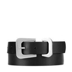 Pasek GINO ROSSI. Czarne paski damskie Gino Rossi, bez wzorów. Za 129.99 zł.