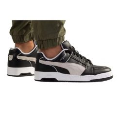 Trampki Męskie Slipstream Retro Sum. Czarne trampki i tenisówki męskie Puma, bez wzorów, z gumy, bez zapięcia. Za 252.20 zł.