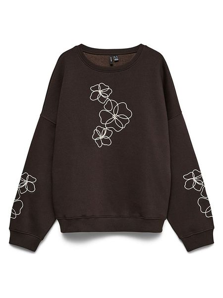 Vero Moda Bluza w kolorze brązowym rozmiar: XS. Brązowe bluzy bez kaptura damskie Vero Moda, xs, z bawełny. Za 144.95 zł.