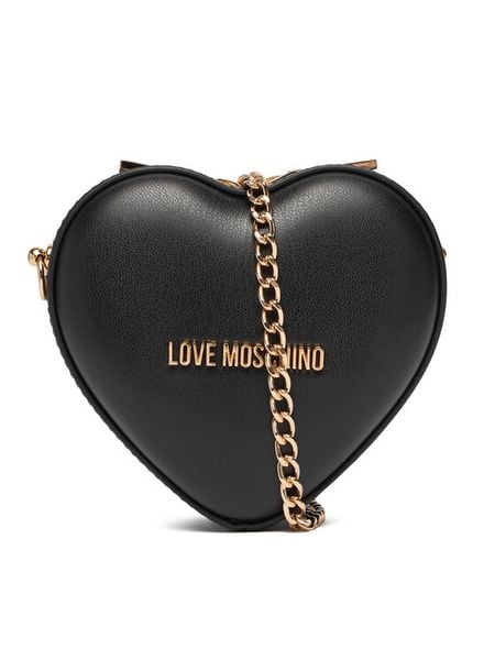 LOVE MOSCHINO Torebka JC4326PP0NKV0000 Czarny. Czarne torebki klasyczne damskie Love Moschino, bez wzorów, ze skóry, wizytowe, bez kołnierzyka, bez ramiączek. Za 429.99 zł.
