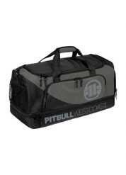 Torba męska Pitbull Treningowa Fight Hilltop. Czarne torby męskie na ramię PITBULL, bez wzorów, z kauczuku, na ramię, duże. Za 209.99 zł.