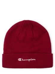 Champion Czapka Mężczyźni Sztuczne włókno czerwony, ONE SIZE. Czerwone czapki męskie CHAMPION, bez wzorów, z dzianiny. Za 79.95 zł.