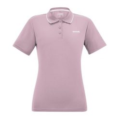 Koszulka Polo Damska Botanna. Czerwone bluzki damskie Regatta, bez wzorów, sportowe, bez kołnierzyka, bez ramiączek. Za 94.99 zł.