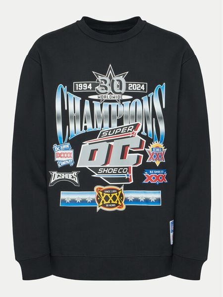 DC Shoes Bluza Old Champs ADYSF03138 Czarny Standard Fit. Czarne bluzy bez kaptura męskie DC Shoes, m, z bawełny. Za 169.99 zł.