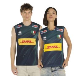 Koszulka Errea Naz. Włochy Siatkówka 3. Mg Unisex Sklep Zawodowy Dorośli. Zielone bluzki sportowe damskie ERREA, m, z materiału, bez kołnierzyka, bez ramiączek. Za 304.99 zł.