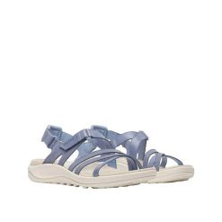 Sandały Merrell Harbor Backstrap Niebiesko-Beżowe. Brązowe obuwie trekkingowe damskie MERRELL. Za 572.00 zł.